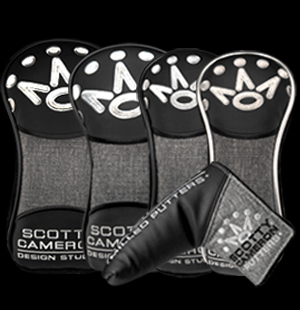 Scotty Cameron Headcover / 2019 7 Point Crown Set - Heather Gray