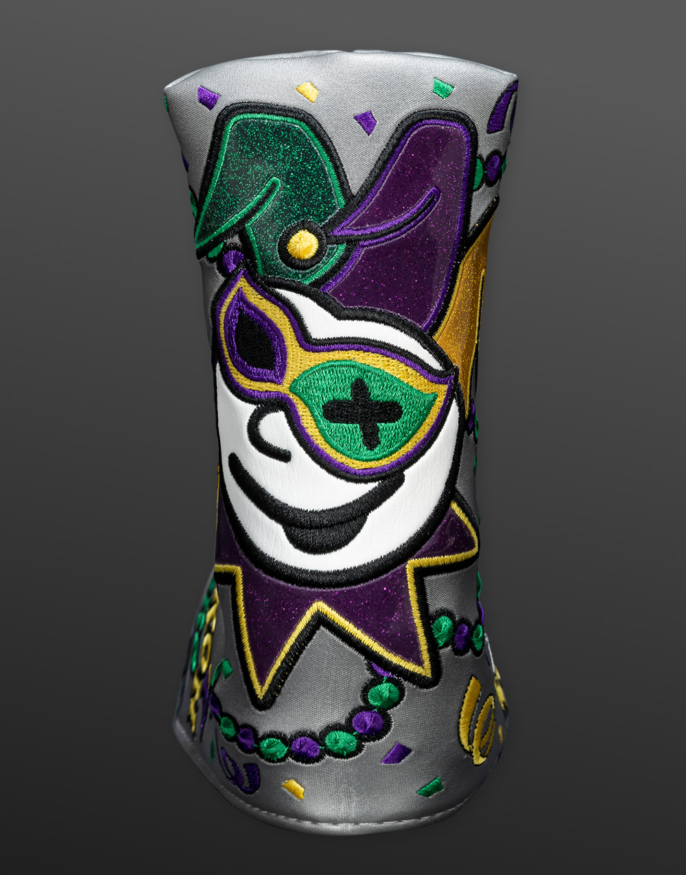 Headcover Johnny Jester Mardi Gras Headcover