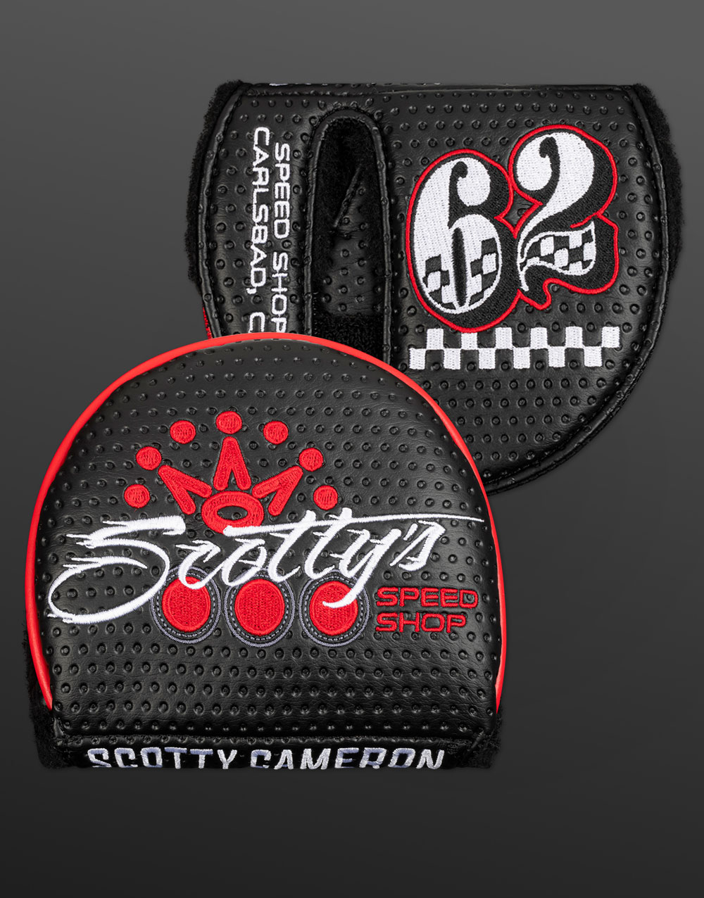 Black Scotty's Speed Blur Headcover - Mid-Round