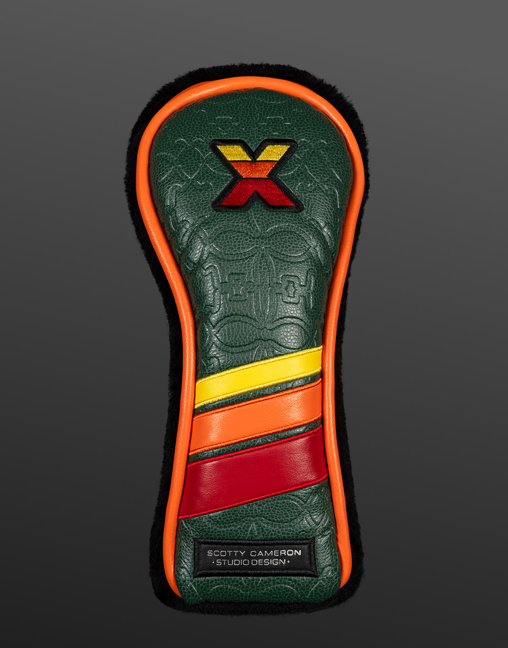 Gottahava Utility Headcover - Orange Piping