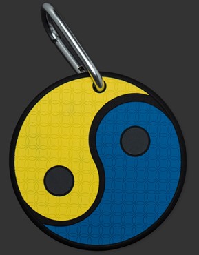 Putting Disk - Yin Yang - Yellow/Blue