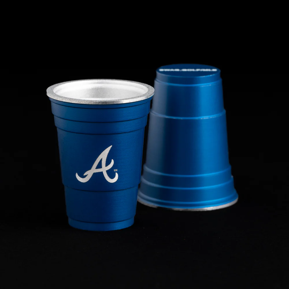 Atlanta Braves Flip Cup Ball Marker