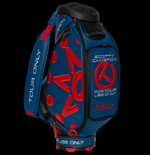 Scotty Cameron Bag Tag - Ti-Ming & Tem-po - Blue Anodized