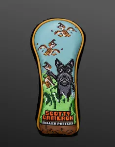 Bagging Birdies Headcover - Utility - Gold Piping