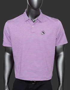 Polo Shirt - Jackpot Johnny - Coltrane Performance Fabric - Wild Berry