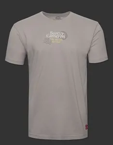 T-shirt - Aim Small Miss Small - Light Gray