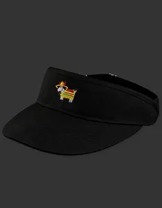 Visor - Serape Bulldog - Black