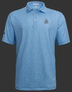 Polo Shirt - Jackpot Johnny - Painkillers Performance Jersey - Cottage Blue