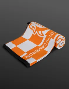 Checkered Green Demon Towel