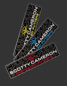 Sticker - Mid 7 Point Crown - 3-Pack - Red/Yellow/Blue