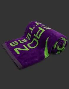 Towel - Scotty Script - Purple